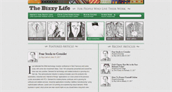 Desktop Screenshot of bizzylife.com